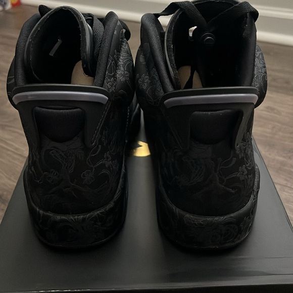 Womens Air Jordan 6 SD Triple Black - Picture 5 of 5